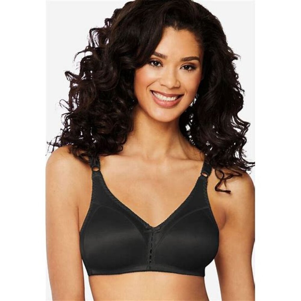 Bali Classic Support Cool Comfort Wirefree Bra  3820 Black Size 38B